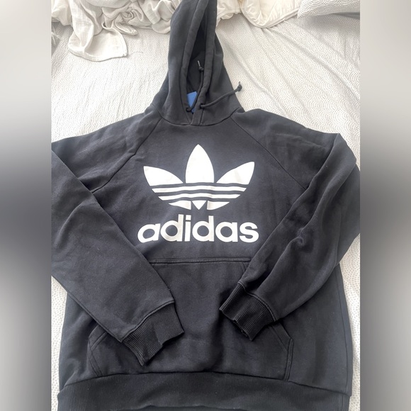 Adidas men’s small pullover hoodie size small - Picture 2 of 4